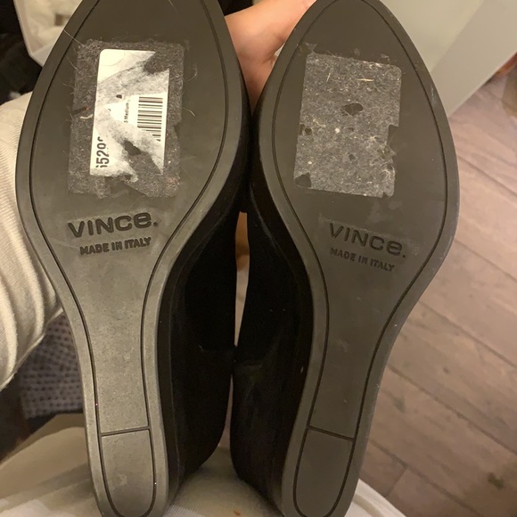 Vince Vivian suede and leather boots - Picture 5 of 5